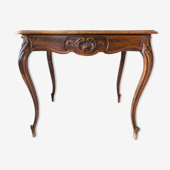Table de milieu ou bureau style Louis XV d'époque xixeme siècle