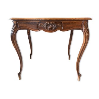 Louis XV style center table or desk from the 19th century