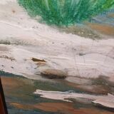 Provençal watercolor signed