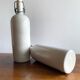 Set of 2 old bottles in glazed stoneware