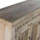 Enfilade  bufet commode mangue 185x40x100 naturel