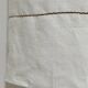 Old linen fabric lampshade suspension