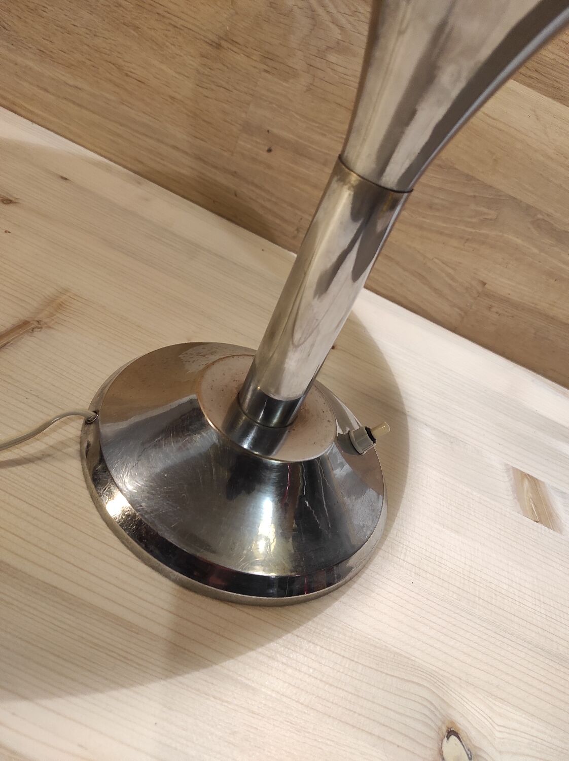 Metal mushroom lamp circa 1920 1940