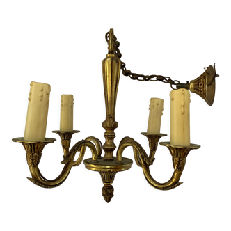 Vintage metal chandelier