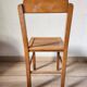 Chaise enfant vintage en bois