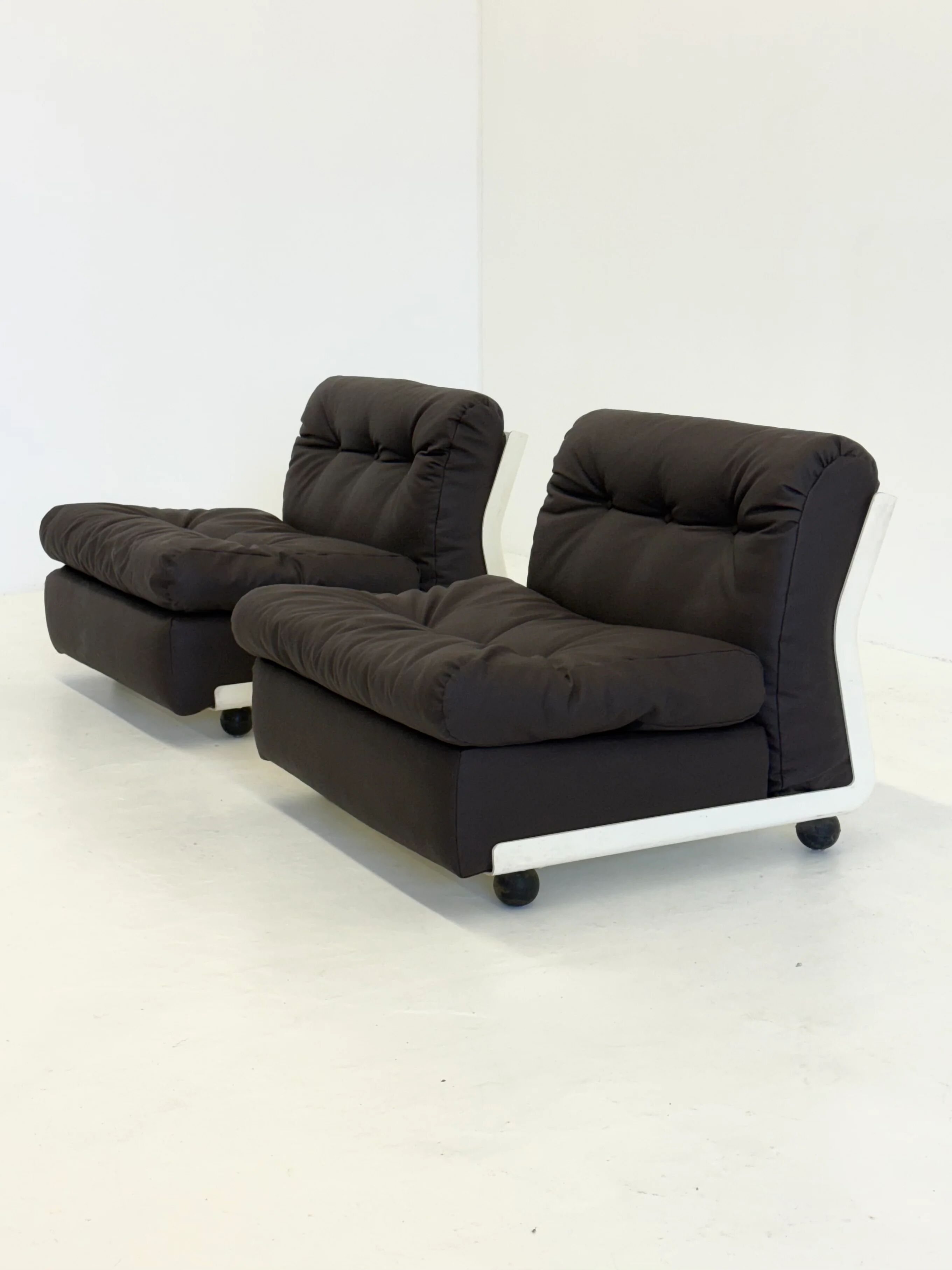 Fauteuils Amanta par Mario Bellini pour C&B Italia