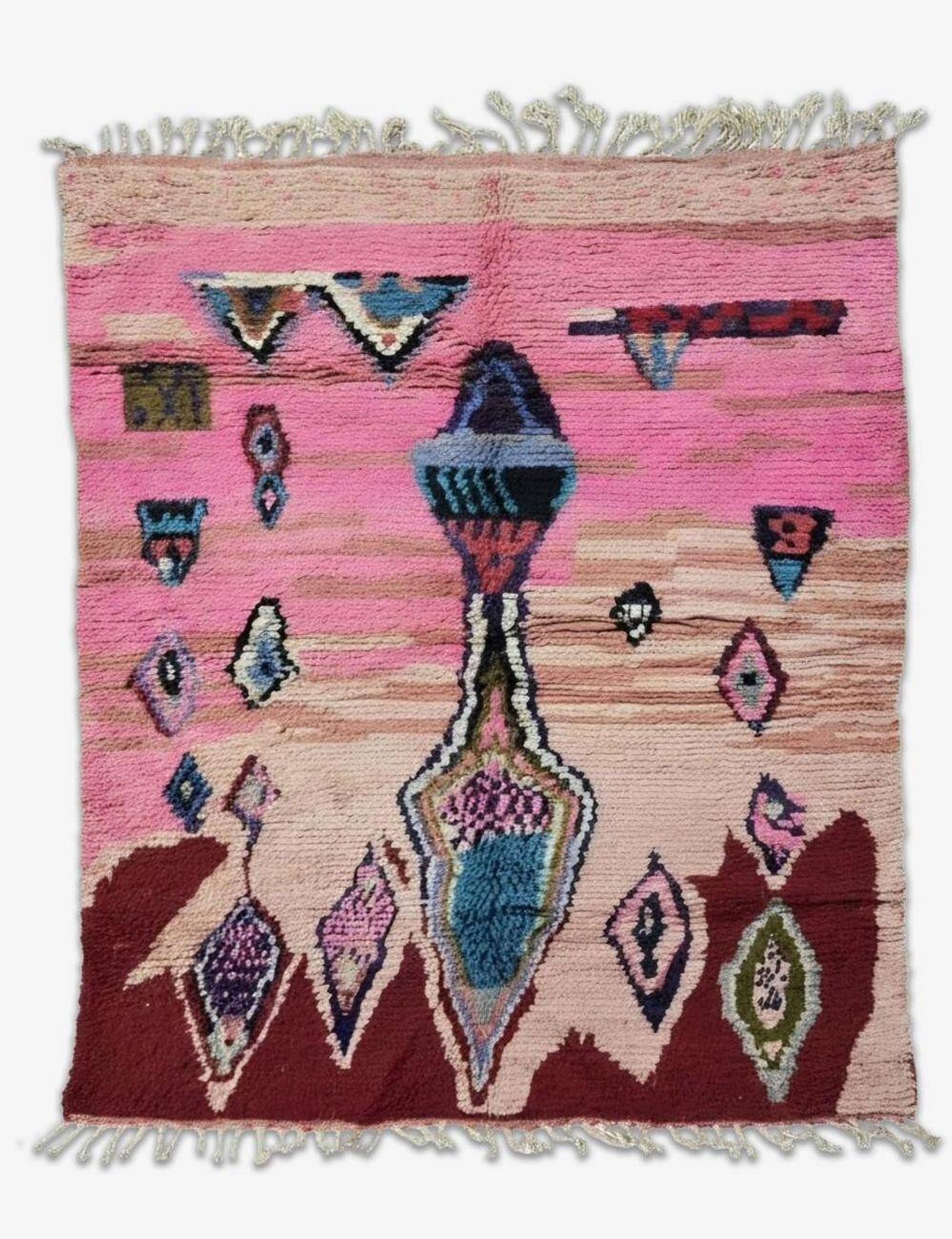 Tapis contemporain Berbère - 274 x 212 cm