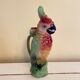 Vintage ceramic parrot pitcher