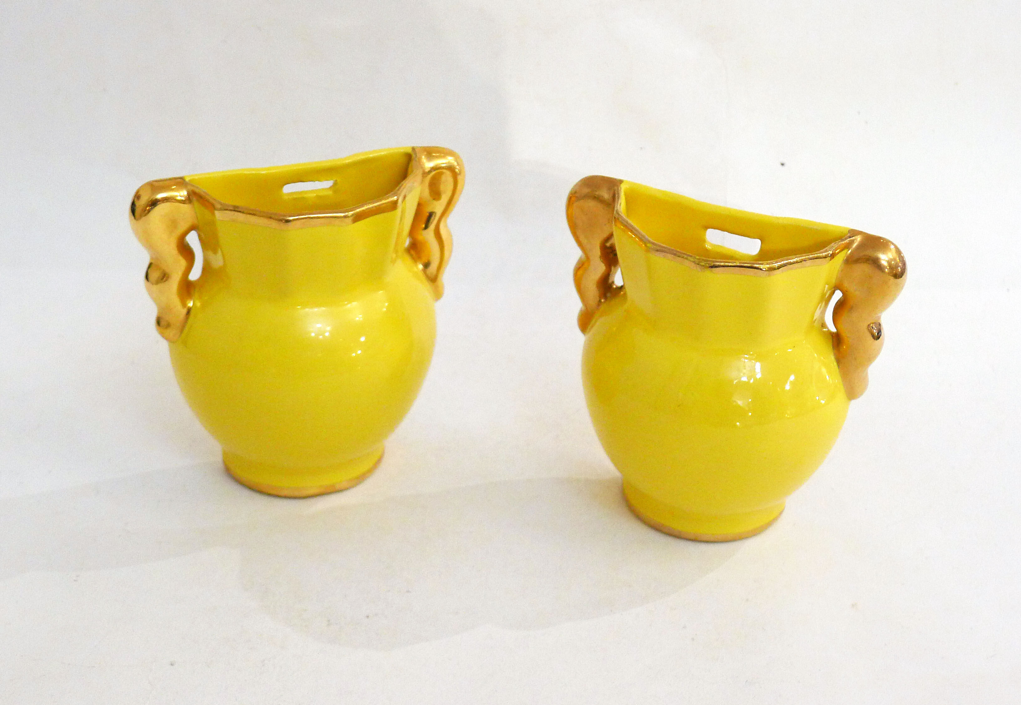 Pair of wall vases 1950'