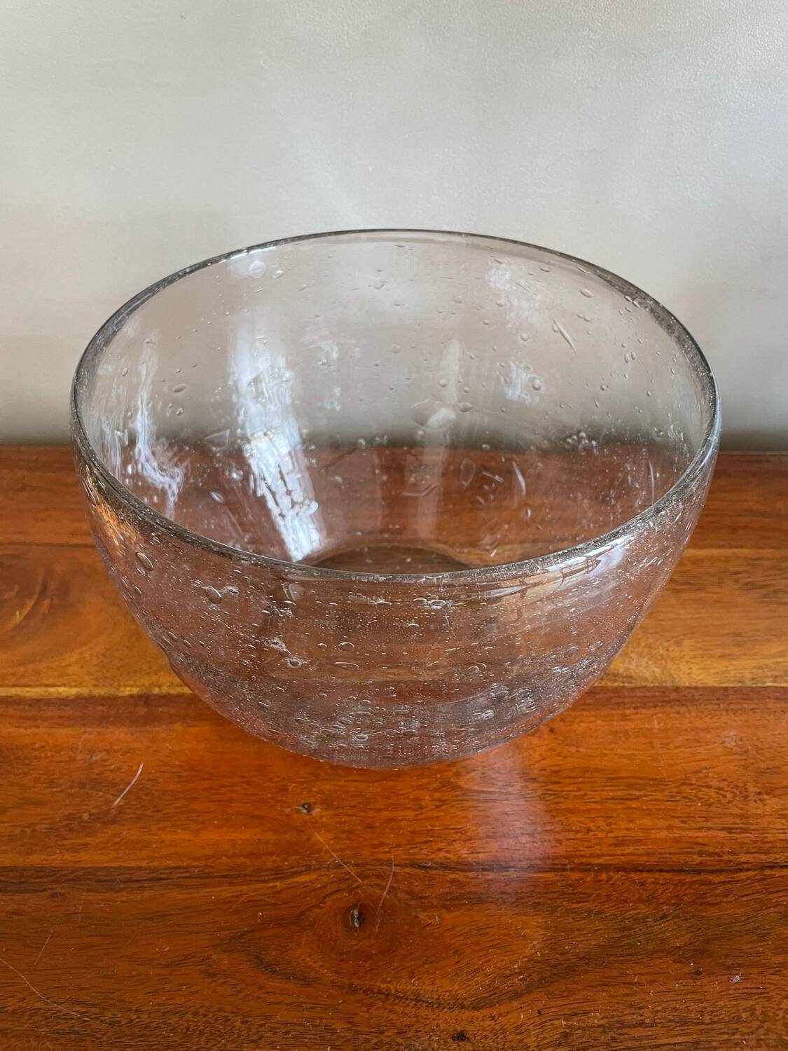 Coupe, saladier  en verre de Biot