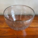 Coupe, saladier  en verre de Biot