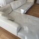 Roche Bobois leather corner sofa