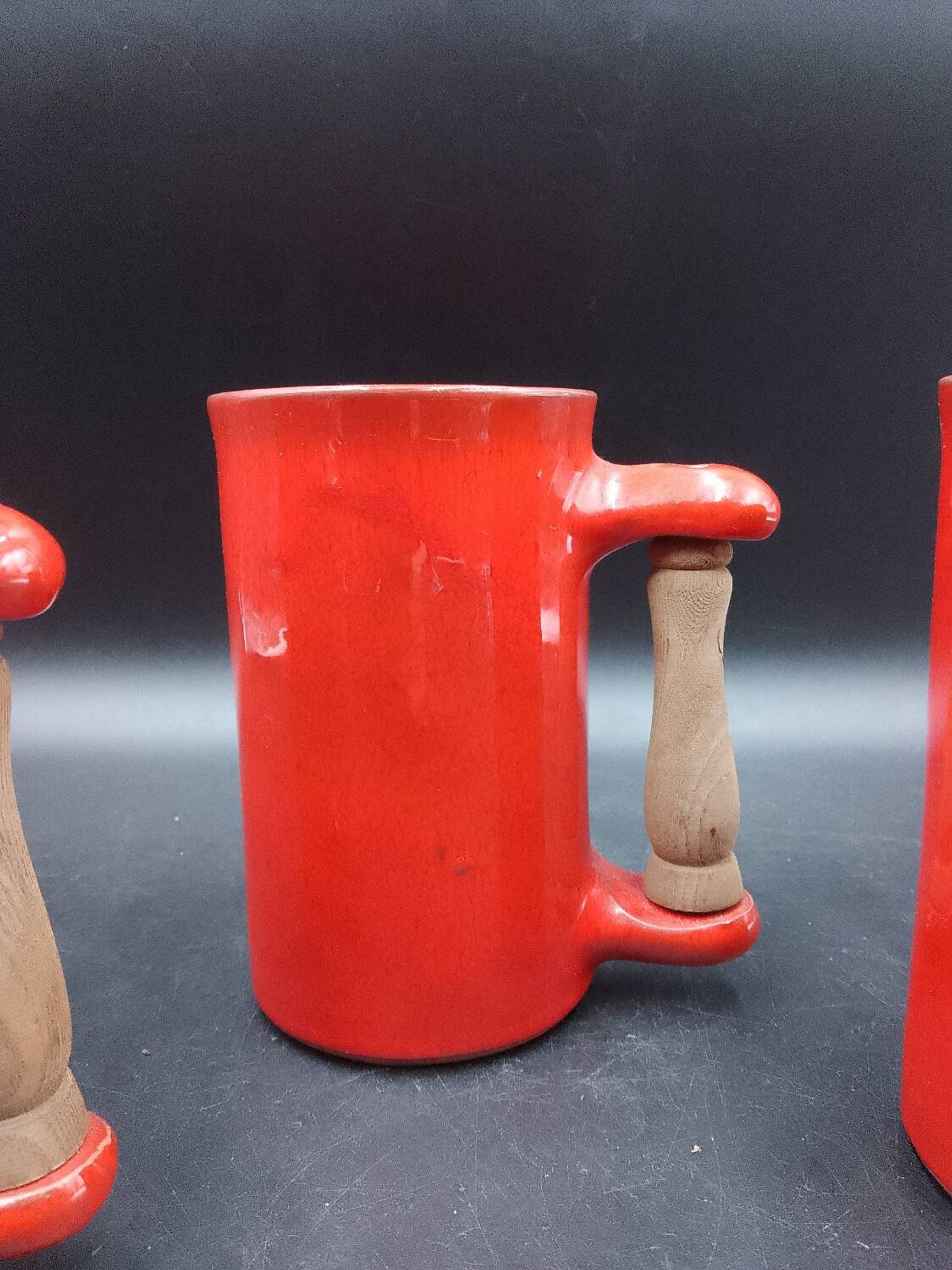 Brother Cloutier Robert Jean ceramic mug 50 60 Jouve Rivière Paul Chambost