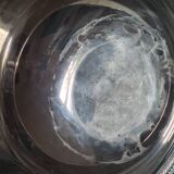 Silver metal champagne basin