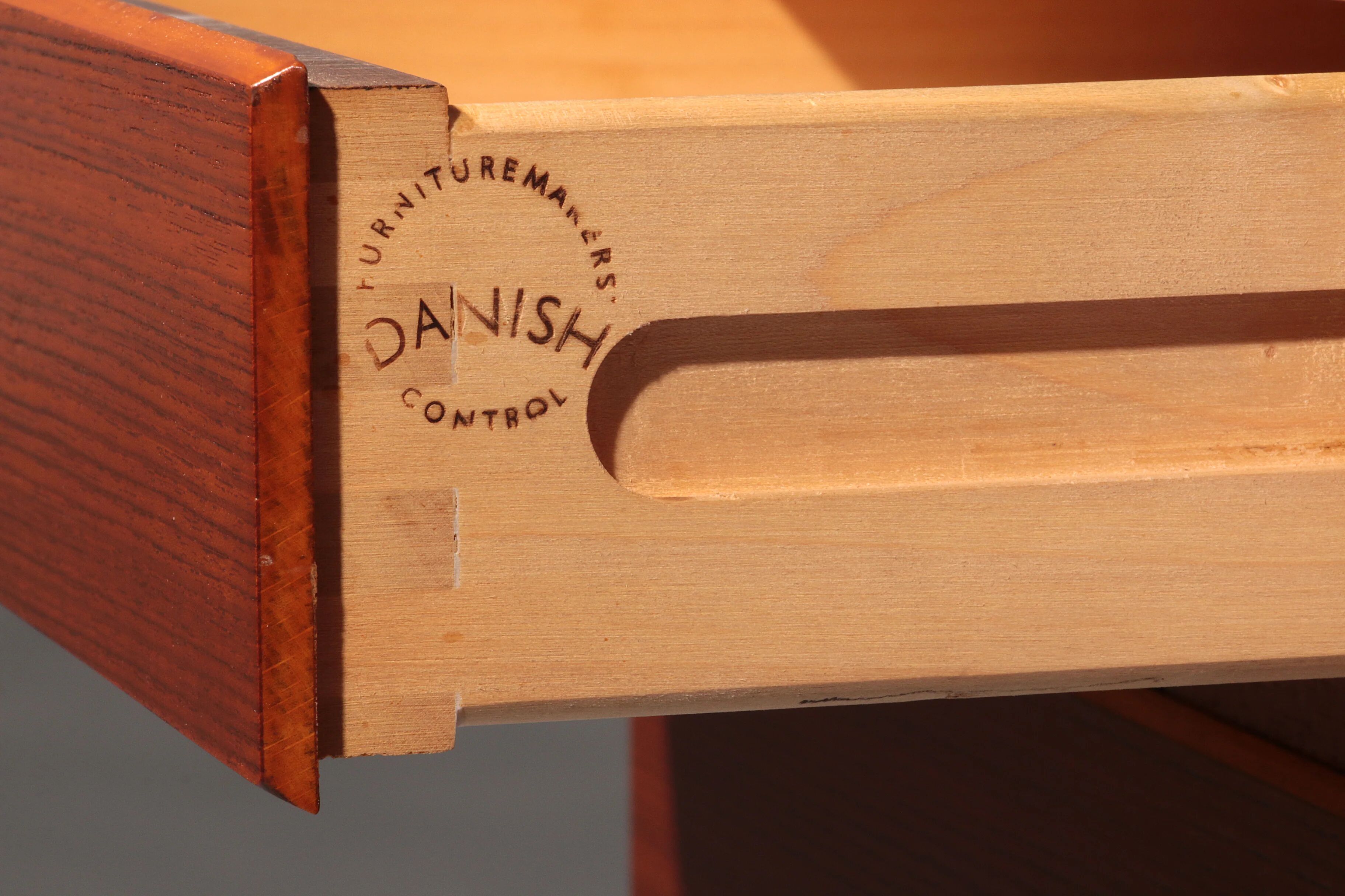 Danish architectural desk by Svend & Madsen from the 1960s