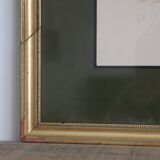Vintage abstract painting signed Bepoix beaux art brest