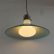 Murano glass pendant lamp by Alessandro Pianon, for Vistosi, Italy 1960