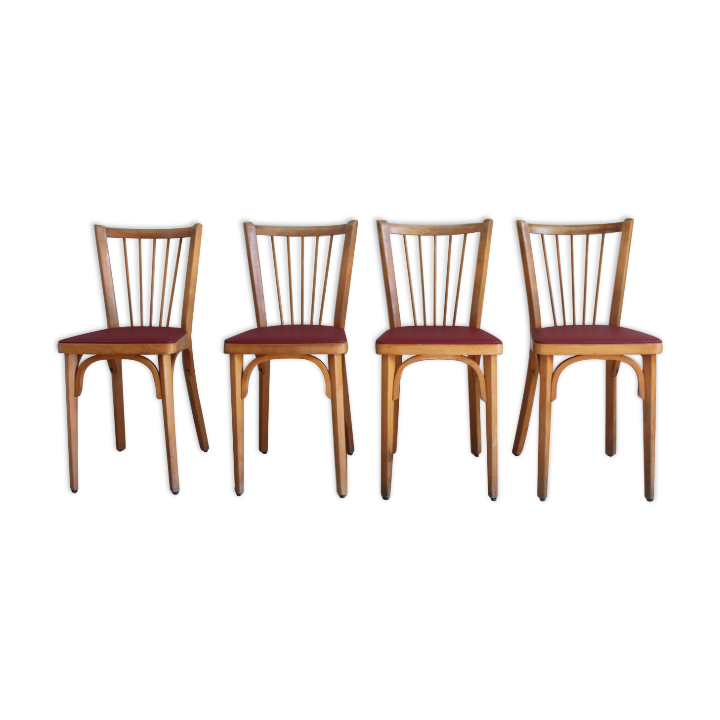 Set of 4 Chairs Bistrot Baumann