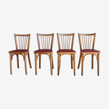 Lot de 4 chaises Bistrot Baumann