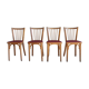 Lot de 4 chaises Bistrot Baumann