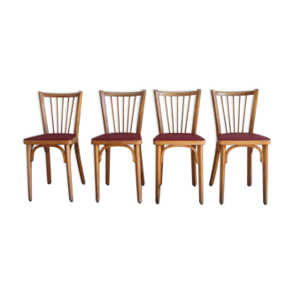 Set of 4 Chairs Bistrot Baumann
