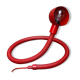 Lampe serpent années 70