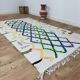 Handmade Moroccan Berber rug 222 x 128 cm