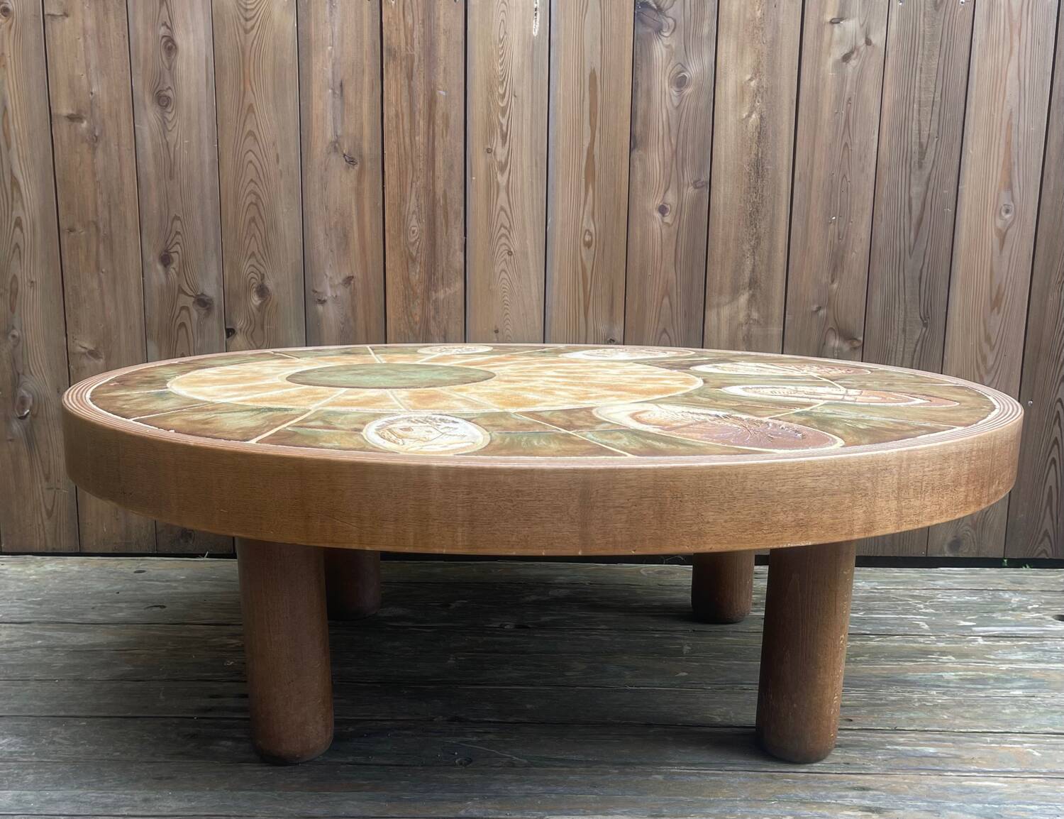 Ceramic coffee table