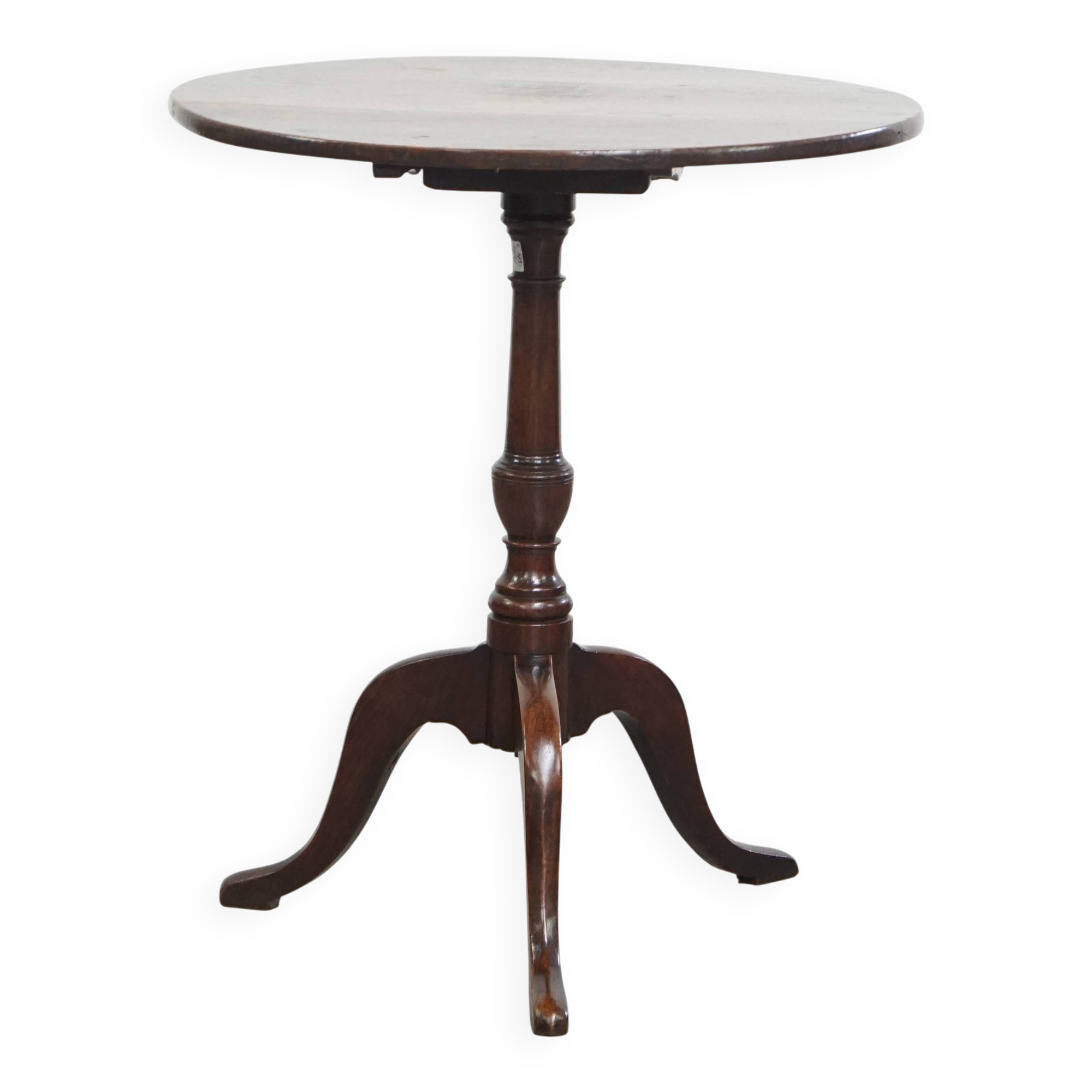 Table de vigneron anglaise à plateau basculant, XIXe siècle