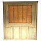 Louis XVI style trumeau in 19th century lacquered wood 196x172cm