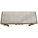 Console Ancienne Dorée Verre Marbré Style Rococo Or
