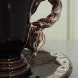Tea set Vallauris signed Marius Giuge