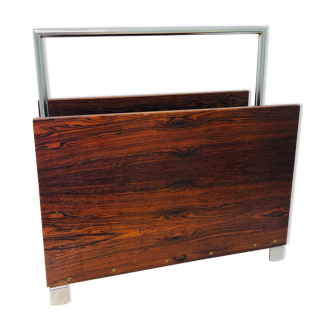 Porte revue rosewood and chrome, 1960