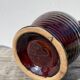 Art Deco brown ceramic vase