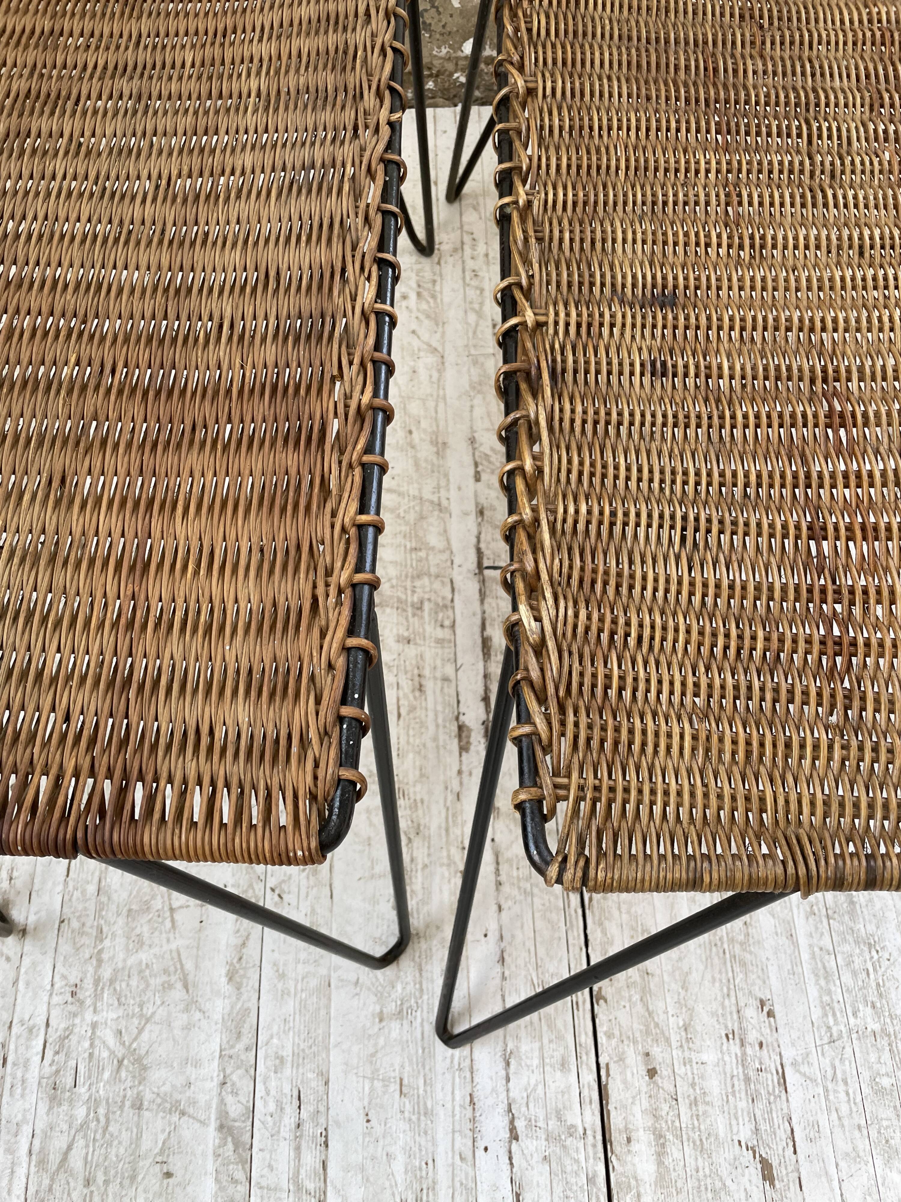 Duo of wicker tables RaouDuo of wicker tables Raoul Guysl Guys