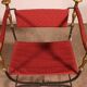 Fauteuil Curule En Fer Forgé Et Bronze