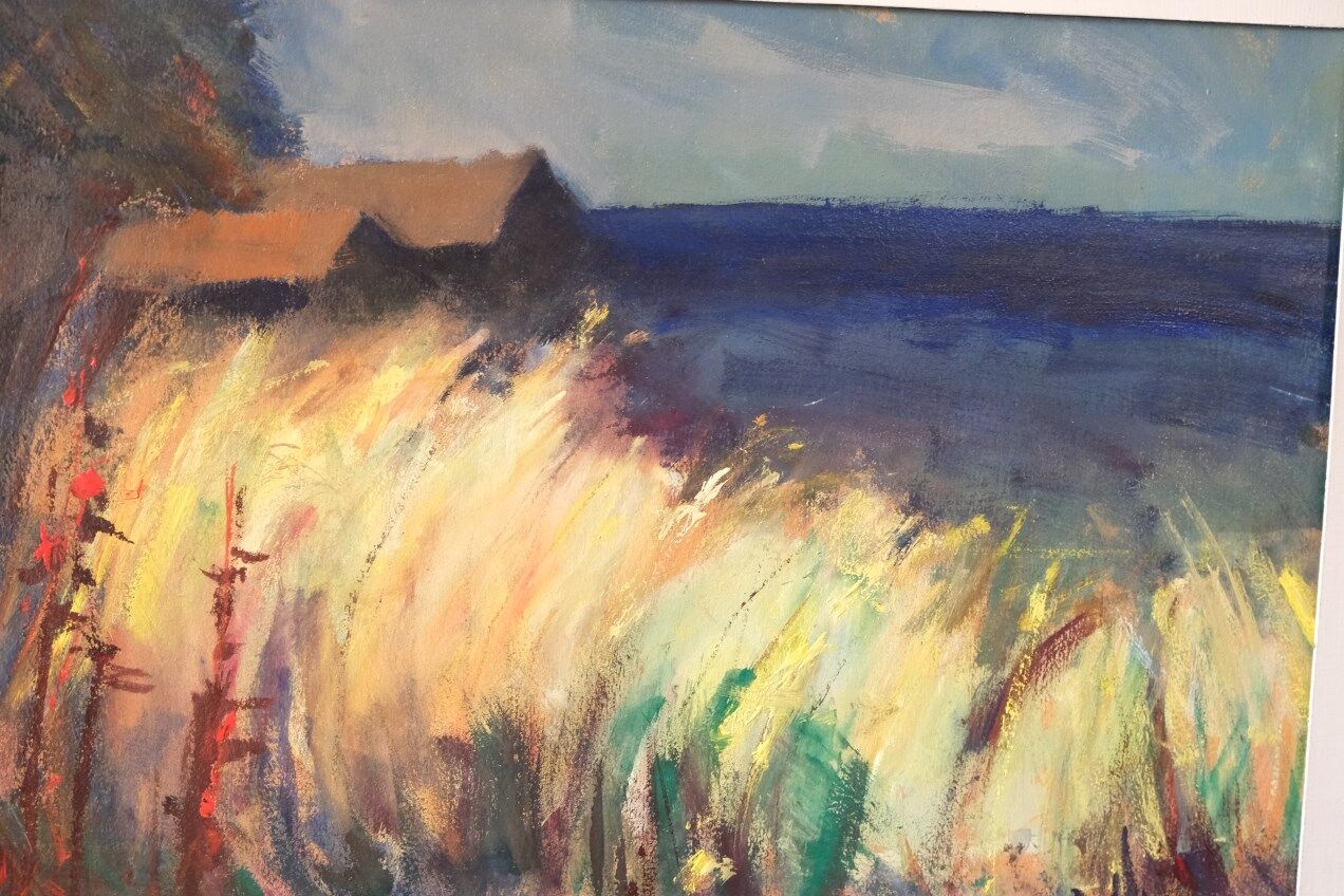 Arne Aspelin, Swedish Modern Painting, 1960s, Oil on Board.