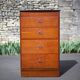 Chest of drawers with integrated mirror