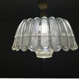Mid century modern plexiglass chandelier 1970s