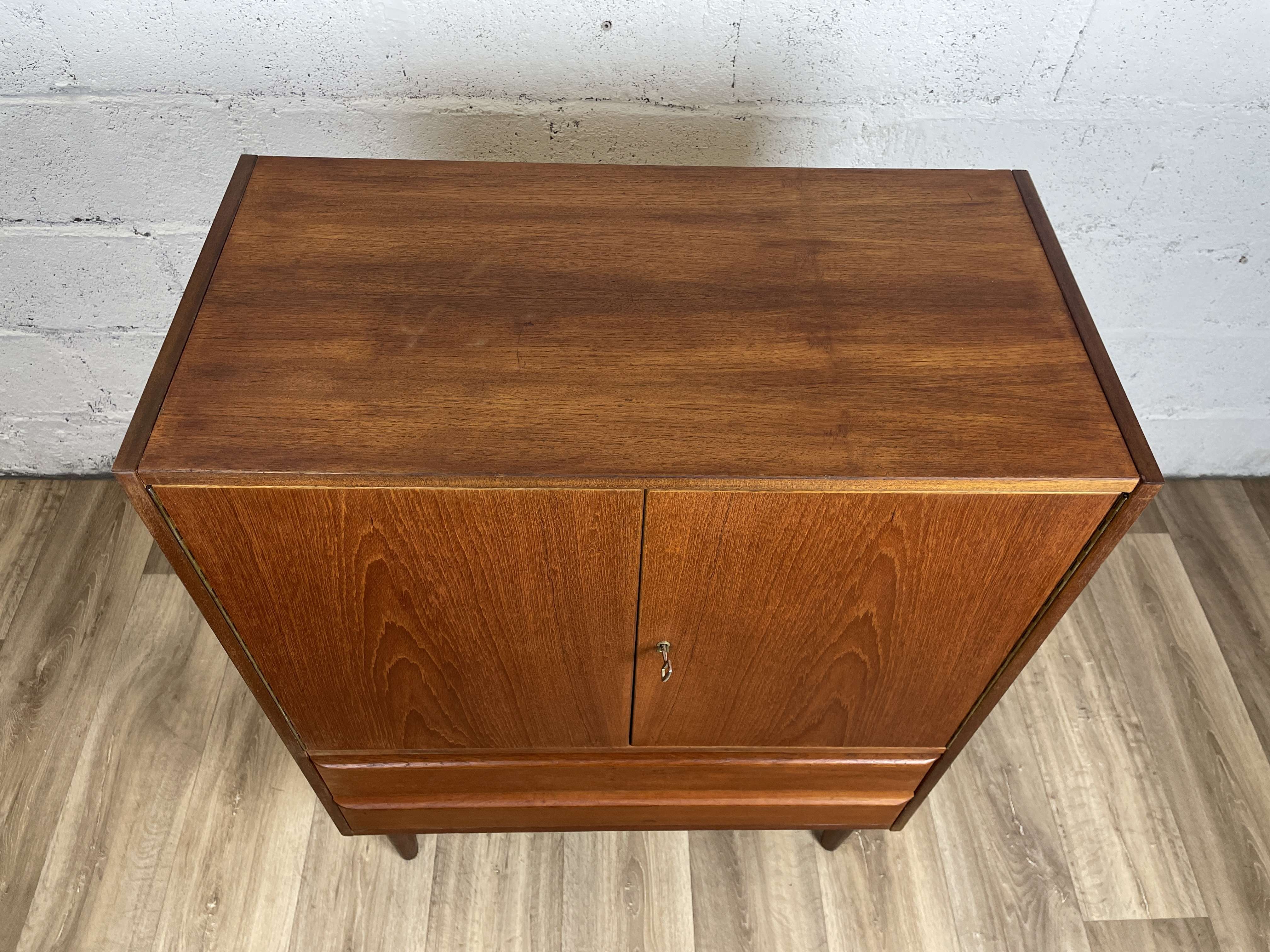 Vintage Scandinavian teak sideboard, 60s