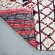 Berber carpet Beni Ouarain original old vintage