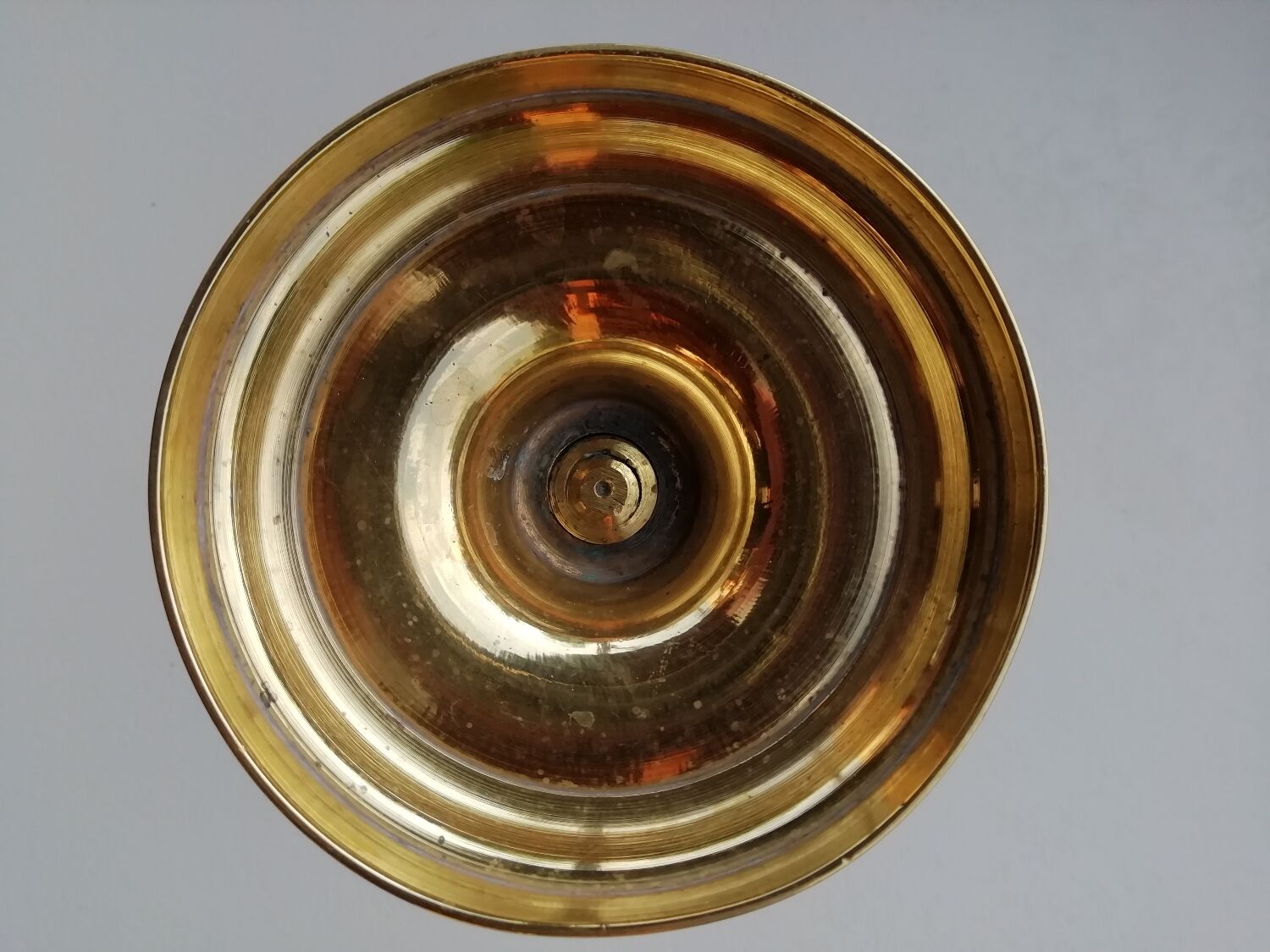 Brass candle holder