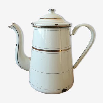 Enamelled coffee maker