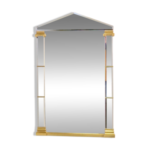 Miroir doré de style