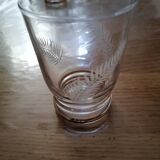 set of 8 vintage liqueur glasses