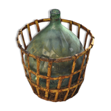 Demijohn in his iron cager