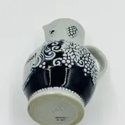 Stoneware wine pitcher Marzi & Remy "Wine dispels sadness"