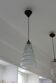 Suspension in blown glass Scandinavian design luminaire Art Deco ceiling light