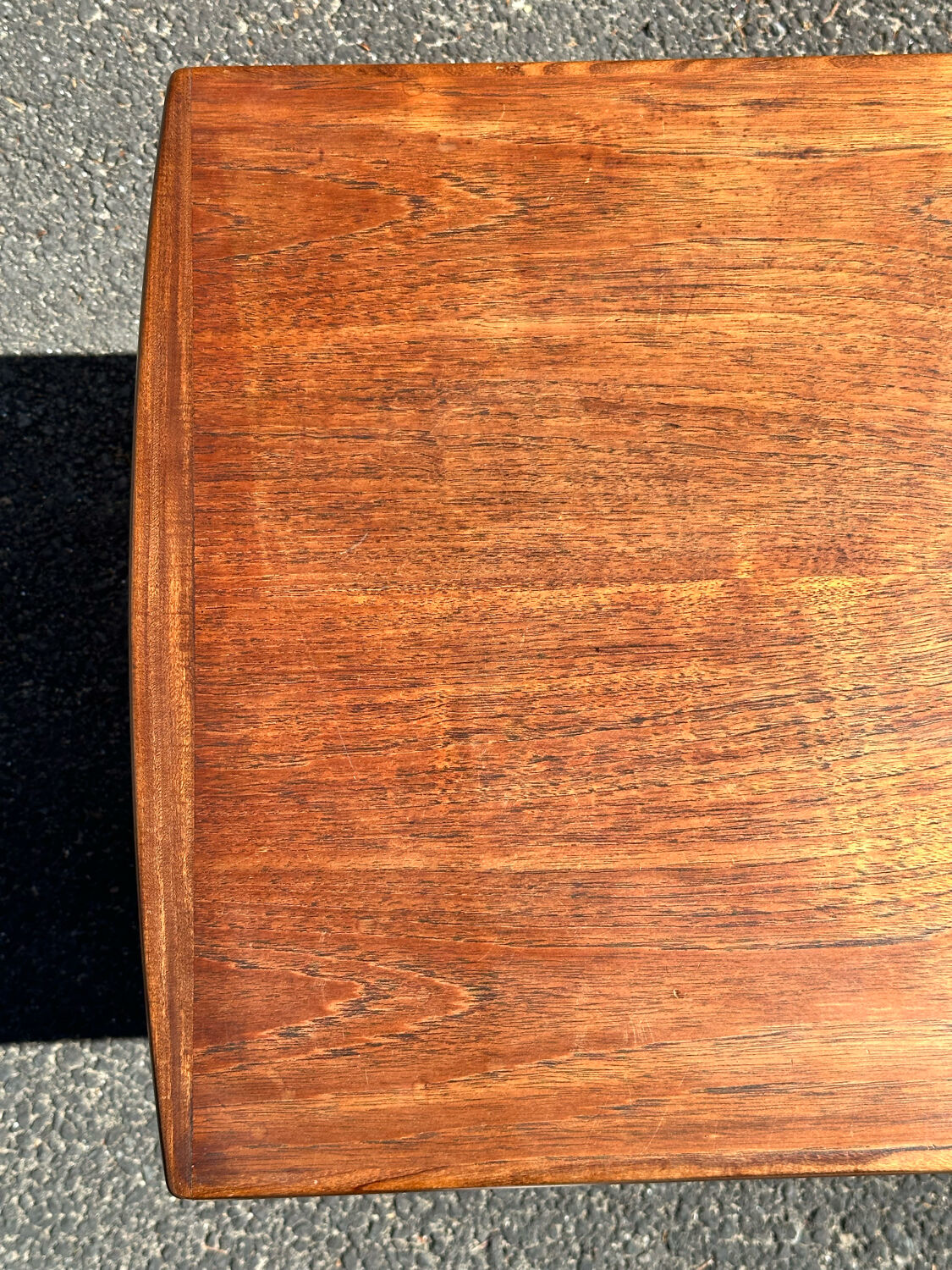 Bramin denmark coffee table, scandinavian teak design from the 60s