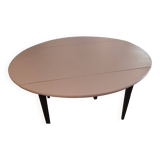 Old restored table with shutters with 4 legs